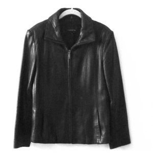 Genuine Leather Jacket by Jones New York